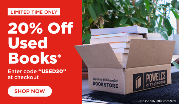 20% Off Used Books. Shop Now